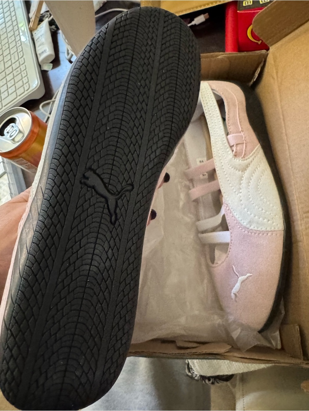 Puma Speedcat ballet pink size 7 - Picture 5 of 6